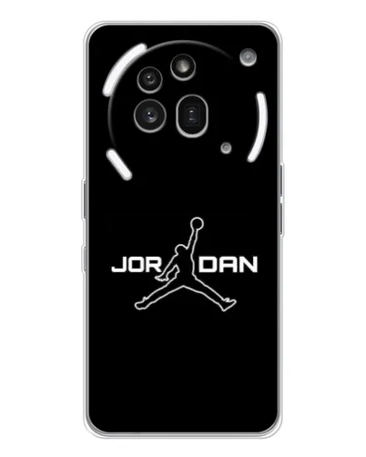 Чехол для Nothing Phone (3a) Pro с картинкой «Nike Pink Swirl»
