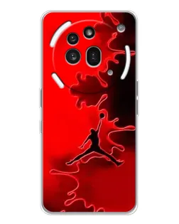 Чехол для Nothing Phone (3a) Pro с картинкой «Jordan Red Smoke» Чехол для Nothing Phone (3a) Pro с картинкой «Jordan Red Smoke»
