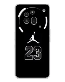 Чехол для Nothing Phone (3a) Pro с картинкой «Jordan Flight 23» Чехол для Nothing Phone (3a) Pro с картинкой «Jordan Flight 23»