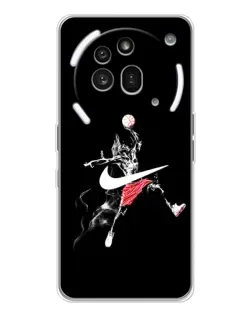 Чехол для Nothing Phone (3a) Pro с картинкой «Jordan Jumpman» Чехол для Nothing Phone (3a) Pro с картинкой «Jordan Jumpman»