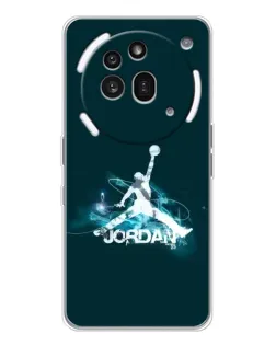 Чехол для Nothing Phone (3a) Pro с картинкой «Jordan Blue Fire» Чехол для Nothing Phone (3a) Pro с картинкой «Jordan Blue Fire»