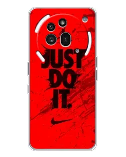 Чехол для Nothing Phone (3a) Pro с картинкой «Nike Just Do It» Чехол для Nothing Phone (3a) Pro с картинкой «Nike Just Do It»
