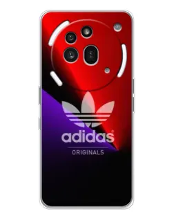 Чехол для Nothing Phone (3a) Pro с картинкой «Adidas Red Neon» Чехол для Nothing Phone (3a) Pro с картинкой «Adidas Red Neon»