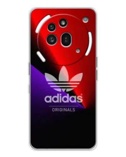 Чехол для Nothing Phone (3a) Pro с картинкой «Adidas Red Neon» Чехол для Nothing Phone (3a) Pro с картинкой «Adidas Red Neon»