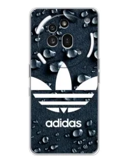 Чехол для Nothing Phone (3a) Pro с картинкой «Adidas Trefoil Blue» Чехол для Nothing Phone (3a) Pro с картинкой «Adidas Trefoil Blue»