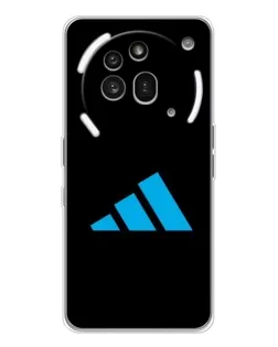 Чехол для Nothing Phone (3a) Pro с картинкой «Adidas Cyan Logo» Чехол для Nothing Phone (3a) Pro с картинкой «Adidas Cyan Logo»