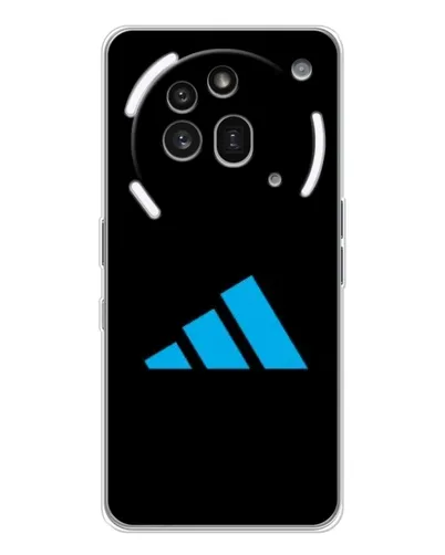 Чехол для Nothing Phone (3a) Pro с картинкой «Adidas Cyan Logo» Чехол для Nothing Phone (3a) Pro с картинкой «Adidas Cyan Logo»
