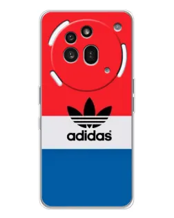 Чехол для Nothing Phone (3a) Pro с картинкой «Ретро блоки Adidas» Чехол для Nothing Phone (3a) Pro с картинкой «Ретро блоки Adidas»