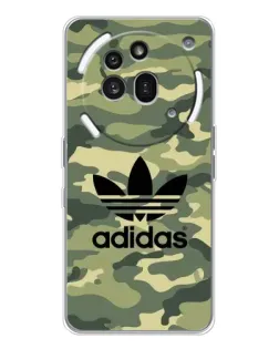 Чехол для Nothing Phone (3a) Pro с картинкой «Милитари стиль Adidas» Чехол для Nothing Phone (3a) Pro с картинкой «Милитари стиль Adidas»