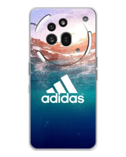 Чехол для Nothing Phone (3a) Pro с картинкой «Океанская глубина адидас» Чехол для Nothing Phone (3a) Pro с картинкой «Океанская глубина адидас»