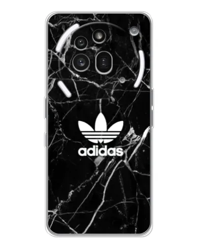 Чехол для Nothing Phone (3a) Pro с картинкой «Белый мрамор Adidas» Чехол для Nothing Phone (3a) Pro с картинкой «Белый мрамор Adidas»