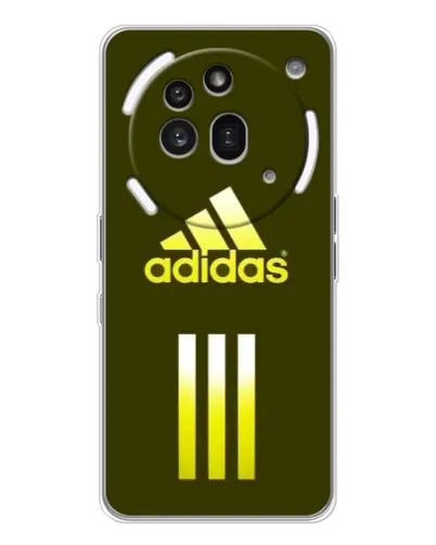 Чехол для Nothing Phone (3a) Pro с картинкой «Оливковый градиент Adidas» Чехол для Nothing Phone (3a) Pro с картинкой «Оливковый градиент Adidas»