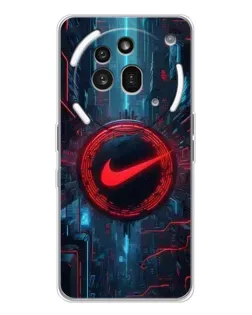 Чехол для Nothing Phone (3a) Pro с картинкой «Техногенный стиль Nike» Чехол для Nothing Phone (3a) Pro с картинкой «Техногенный стиль Nike»