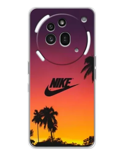 Чехол для Nothing Phone (3a) Pro с картинкой «Nike на закате солнца» Чехол для Nothing Phone (3a) Pro с картинкой «Nike на закате солнца»