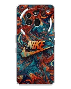 Чехол для Nothing Phone (3a) Pro с картинкой «Nike в абстракции» Чехол для Nothing Phone (3a) Pro с картинкой «Nike в абстракции»