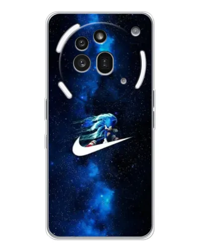 Чехол для Nothing Phone (3a) Pro с картинкой «Звездный путь Nike» Чехол для Nothing Phone (3a) Pro с картинкой «Звездный путь Nike»