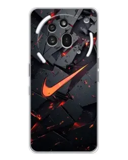 Чехол для Nothing Phone (3a) Pro с картинкой «Nike — эффект разломов» Чехол для Nothing Phone (3a) Pro с картинкой «Nike — эффект разломов»