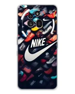Чехол для Nothing Phone (3a) Pro с картинкой «Коллекция кроссовок Nike» Чехол для Nothing Phone (3a) Pro с картинкой «Коллекция кроссовок Nike»