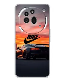 Чехол для Nothing Phone (3a) Pro с картинкой «Nike и суперкар» Чехол для Nothing Phone (3a) Pro с картинкой «Nike и суперкар»