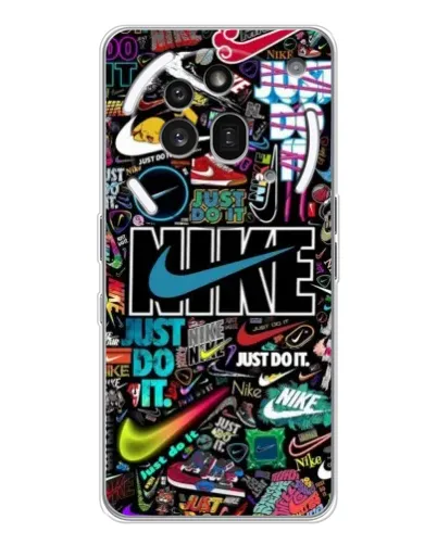 Чехол для Nothing Phone (3a) Pro с картинкой «Яркий коллаж Nike» Чехол для Nothing Phone (3a) Pro с картинкой «Яркий коллаж Nike»