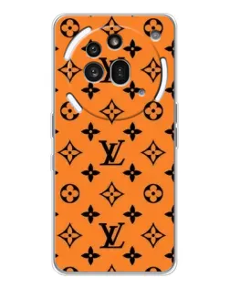 Чехол для Nothing Phone (3a) Pro с картинкой «Оранжевый стиль LV»