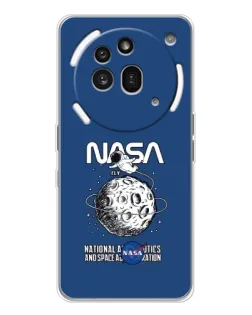 Чехол для Nothing Phone (3a) Pro с картинкой «NASA — лунная миссия» Чехол для Nothing Phone (3a) Pro с картинкой «NASA — лунная миссия»