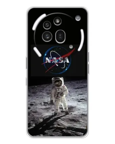 Чехол для Nothing Phone (3a) Pro с картинкой «Астронавт на Луне»