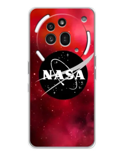 Чехол для Nothing Phone (3a) Pro с картинкой «NASA — красная туманность»