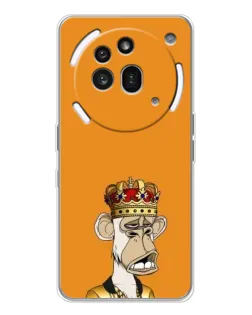Чехол для Nothing Phone (3a) Pro с картинкой «Золотая обезьяна Bored Ape» Чехол для Nothing Phone (3a) Pro с картинкой «Золотая обезьяна Bored Ape»