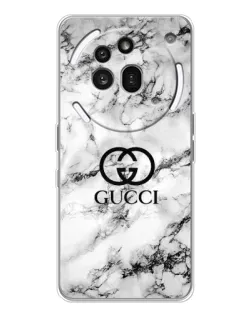 Чехол для Nothing Phone (3a) Pro с картинкой «Gucci — мраморный шик» Чехол для Nothing Phone (3a) Pro с картинкой «Gucci — мраморный шик»