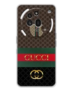 Чехол для Nothing Phone (3a) Pro с картинкой «Gucci — брендированный десерт» Чехол для Nothing Phone (3a) Pro с картинкой «Gucci — брендированный десерт»