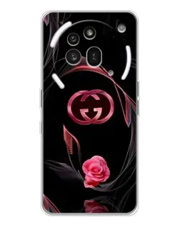Чехол для Nothing Phone (3a) Pro с картинкой «Gucci — неоновая роза» Чехол для Nothing Phone (3a) Pro с картинкой «Gucci — неоновая роза»
