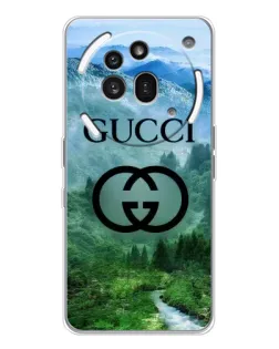 Чехол для Nothing Phone (3a) Pro с картинкой «Gucci — горный пейзаж» Чехол для Nothing Phone (3a) Pro с картинкой «Gucci — горный пейзаж»