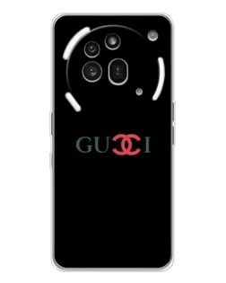 Чехол для Nothing Phone (3a) Pro с картинкой «Gucci — красный градиент» Чехол для Nothing Phone (3a) Pro с картинкой «Gucci — красный градиент»