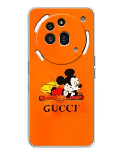 Чехол для Nothing Phone (3a) Pro с картинкой «Микки Маус Gucci — оранж» Чехол для Nothing Phone (3a) Pro с картинкой «Микки Маус Gucci — оранж»