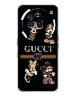 Чехол для Nothing Phone (3a) Pro с картинкой «Gucci — герои Disney и монограмма» Чехол для Nothing Phone (3a) Pro с картинкой «Gucci — герои Disney и монограмма»