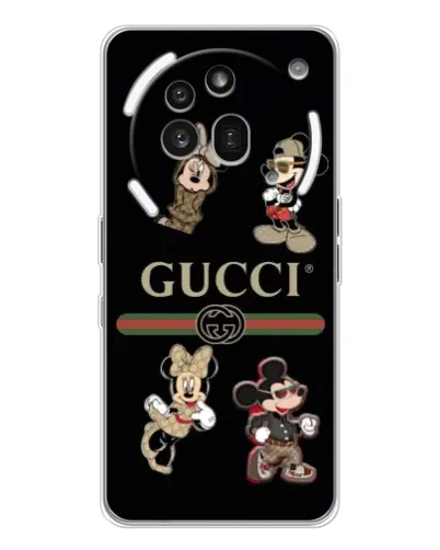 Чехол для Nothing Phone (3a) Pro с картинкой «Gucci — герои Disney и монограмма» Чехол для Nothing Phone (3a) Pro с картинкой «Gucci — герои Disney и монограмма»