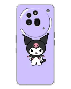 Чохол для Nothing Phone (3a) Pro з картинкою «Kuromi — ніжний фіолетовий»