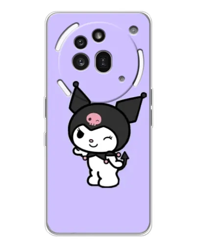 Чехол для Nothing Phone (3a) Pro с картинкой «Классическая Kuromi» Чехол для Nothing Phone (3a) Pro с картинкой «Классическая Kuromi»
