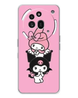 Чохол для Nothing Phone (3a) Pro з картинкою «My Melody та Kuromi»