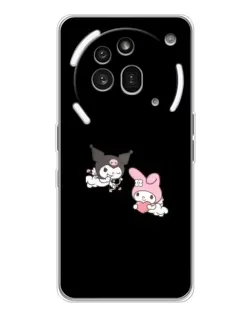 Чохол для Nothing Phone (3a) Pro з картинкою «My Melody та Kuromi»