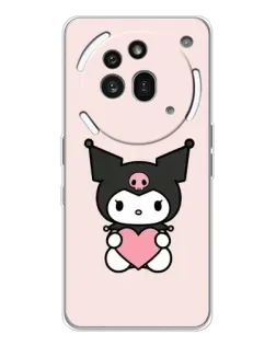 Чохол для Nothing Phone (3a) Pro з картинкою «Kuromi та серце»