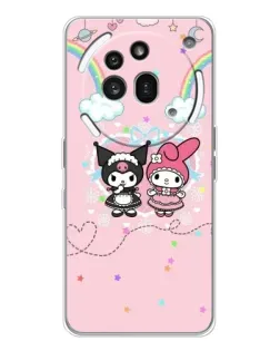 Чохол для Nothing Phone (3a) Pro з картинкою «My Melody та Kuromi»