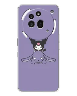 Чохол для Nothing Phone (3a) Pro з картинкою «Kuromi на ліловому фоні»
