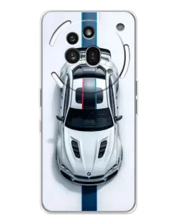 Чохол для Nothing Phone (3a) Pro з картинкою «Вид зверху — BMW M» Чохол для Nothing Phone (3a) Pro з картинкою «Вид зверху — BMW M»