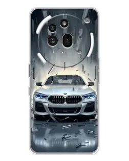 Чохол для Nothing Phone (3a) Pro з картинкою «BMW у світлі фар» Чохол для Nothing Phone (3a) Pro з картинкою «BMW у світлі фар»