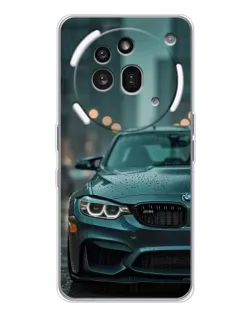 Чохол для Nothing Phone (3a) Pro з картинкою «BMW у вогнях міста» Чохол для Nothing Phone (3a) Pro з картинкою «BMW у вогнях міста»