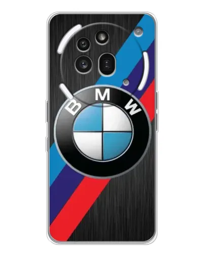 Чехол для Nothing Phone (3a) Pro с картинкой «BMW M-stripes стиль» Чехол для Nothing Phone (3a) Pro с картинкой «BMW M-stripes стиль»