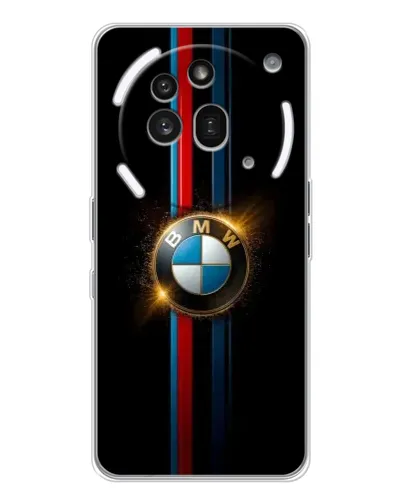 Чехол для Nothing Phone (3a) Pro с картинкой «BMW M-Power неон» Чехол для Nothing Phone (3a) Pro с картинкой «BMW M-Power неон»