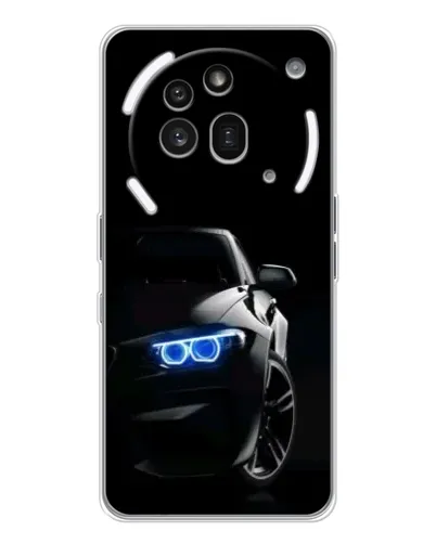 Чехол для Nothing Phone (3a) Pro с картинкой «BMW — ночной взгляд» Чехол для Nothing Phone (3a) Pro с картинкой «BMW — ночной взгляд»
